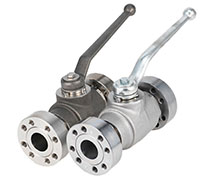 ABF Series Two-Way Forged Body Flat Face Ball Valves