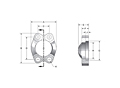 SAE J518 Captive Stainless Steel Flanges