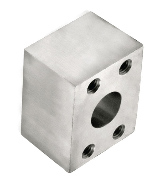 1 1.00 Pad Size Carbon Steel Anchor Fluid Power ASX-16-GP Code 62 Carbon Steel Spacer Block with Gage Port 4-Bolt Flange 