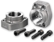 Flangia A 4 Bulloni Anchor Fluid Power W33-20U – Nuova In Scatola, Condizioni Perfette