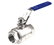 MV2B 2000 WOG Two-Way Stainless Steel Ball Valves